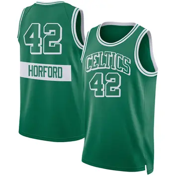 Boston Celtics Al Horford Kelly 2021/22 City Edition Jersey - Men's Swingman Green
