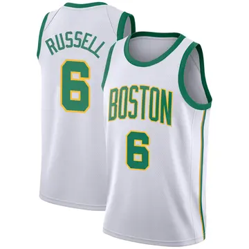 Boston Celtics Bill Russell 2018/19 Jersey - City Edition - Men's Swingman White