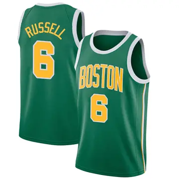 Boston Celtics Bill Russell 2018/19 Jersey - Earned Edition - Men's Swingman Green