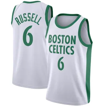 Boston Celtics Bill Russell 2020/21 Jersey - City Edition - Men's Swingman White