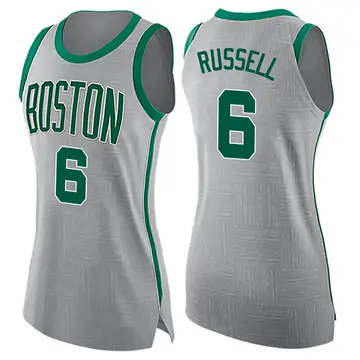 Boston Celtics Bill Russell Jersey - City Edition - Women's Swingman Gray