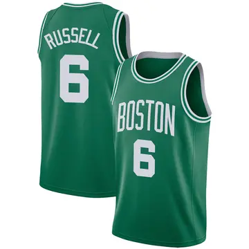 Boston Celtics Bill Russell Jersey - Icon Edition - Men's Swingman Green