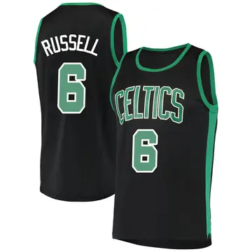 Boston Celtics Bill Russell Jersey - Statement Edition - Men's Fast Break Black