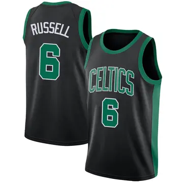 Boston Celtics Bill Russell Jersey - Statement Edition - Men's Swingman Black