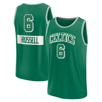 Boston Celtics Bill Russell Kelly 2021/22 Replica City Edition Jersey - Men's Fast Break Green