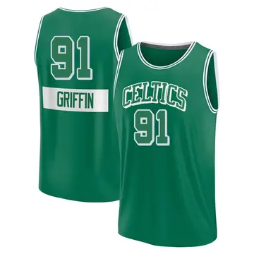Boston Celtics Blake Griffin Kelly 2021/22 Replica City Edition Jersey - Youth Fast Break Green