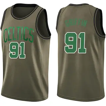 Boston Celtics Blake Griffin Salute to Service Jersey - Men's Swingman Green