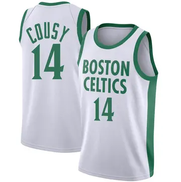 Boston Celtics Bob Cousy 2020/21 Jersey - City Edition - Men's Swingman White
