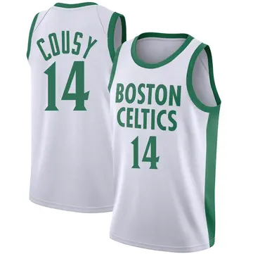Boston Celtics Bob Cousy 2020/21 Jersey - City Edition - Youth Swingman White