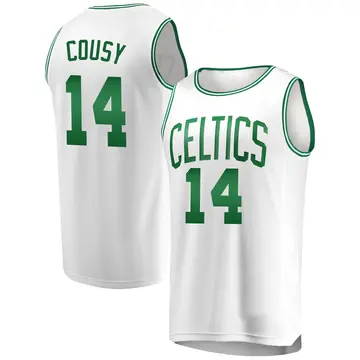 Boston Celtics Bob Cousy Jersey - Association Edition - Men's Fast Break White