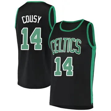 Boston Celtics Bob Cousy Jersey - Statement Edition - Men's Fast Break Black