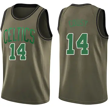 Boston Celtics Bob Cousy Salute to Service Jersey - Youth Swingman Green