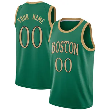 Boston Celtics Custom 2019/20 Jersey - City Edition - Men's Swingman Green
