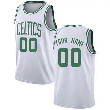 Boston Celtics Custom Jersey - Association Edition - Men's Swingman White
