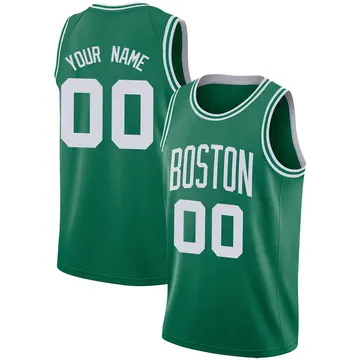 Boston Celtics Custom Jersey - Icon Edition - Youth Swingman Green
