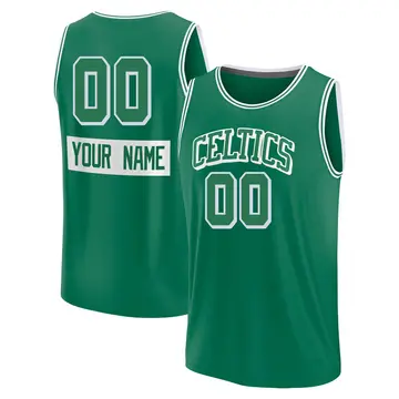 Boston Celtics Custom Kelly 2021/22 Replica City Edition Jersey - Men's Fast Break Green
