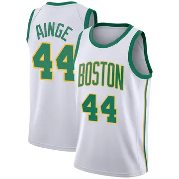 Boston Celtics Danny Ainge 2018/19 Jersey - City Edition - Men's Swingman White