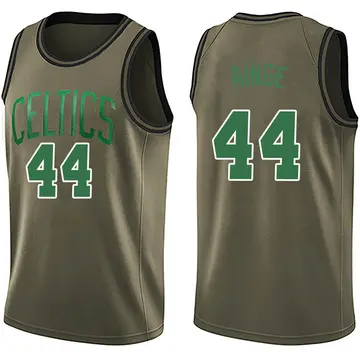 Boston Celtics Danny Ainge Salute to Service Jersey - Youth Swingman Green