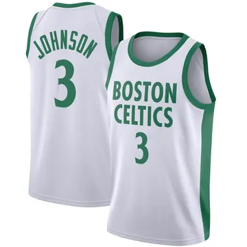 Boston Celtics Dennis Johnson 2020/21 Jersey - City Edition - Men's Swingman White