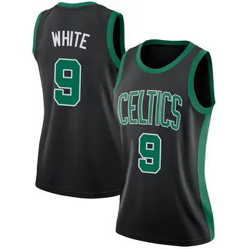 Boston Celtics Derrick White Black Jersey - Statement Edition - Women's Swingman White