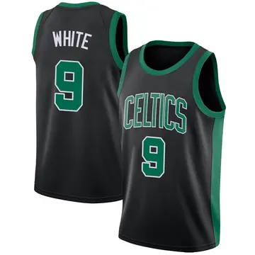 Boston Celtics Derrick White Black Jersey - Statement Edition - Youth Swingman White