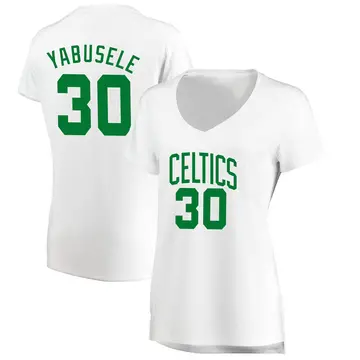Boston Celtics Guerschon Yabusele Association Edition Jersey - Women's Fast Break White