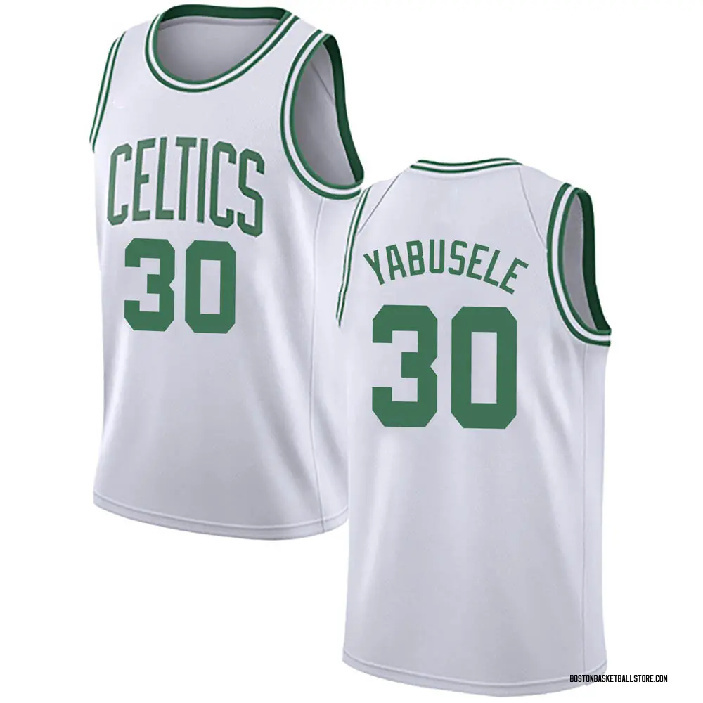 Boston Celtics Guerschon Yabusele Jersey - Association Edition - Men's Swingman White
