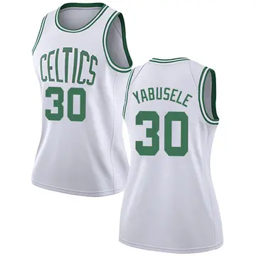 Boston Celtics Guerschon Yabusele Jersey - Association Edition - Women's Swingman White