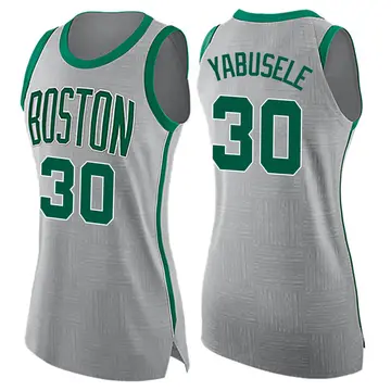 Boston Celtics Guerschon Yabusele Jersey - City Edition - Women's Swingman Gray