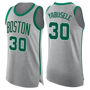 Boston Celtics Guerschon Yabusele Jersey - City Edition - Youth Swingman Gray