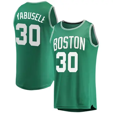 Boston Celtics Guerschon Yabusele Jersey - Icon Edition - Men's Fast Break Green