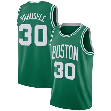 Boston Celtics Guerschon Yabusele Jersey - Icon Edition - Men's Swingman Green