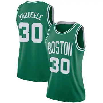 Boston Celtics Guerschon Yabusele Jersey - Icon Edition - Women's Swingman Green
