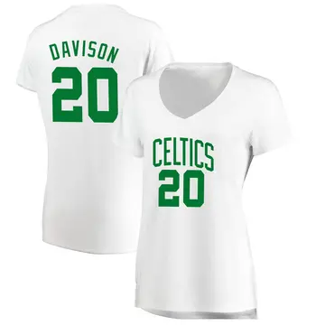 Boston Celtics JD Davison Association Edition Jersey - Women's Fast Break White
