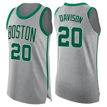 Boston Celtics JD Davison Jersey - City Edition - Men's Swingman Gray