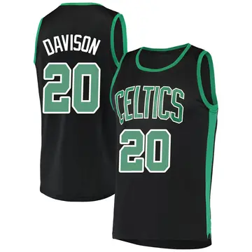 Boston Celtics JD Davison Jersey - Statement Edition - Men's Fast Break Black