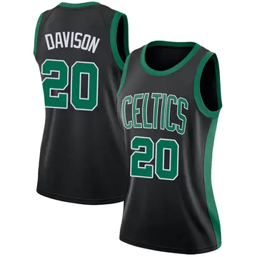 Boston Celtics JD Davison Jersey - Statement Edition - Women's Swingman Black