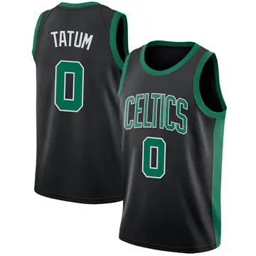 Boston Celtics Jayson Tatum Jersey - Statement Edition - Youth Swingman Black