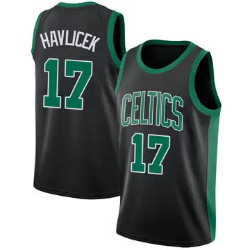Boston Celtics John Havlicek Jersey - Statement Edition - Men's Swingman Black