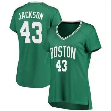 Boston Celtics Justin Jackson Icon Edition Jersey - Women's Fast Break Green