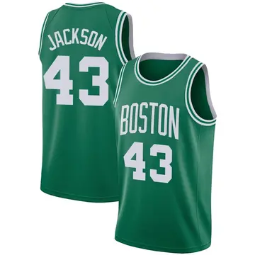 Boston Celtics Justin Jackson Jersey - Icon Edition - Men's Swingman Green