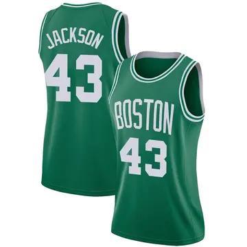 Boston Celtics Justin Jackson Jersey - Icon Edition - Women's Swingman Green