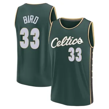 Boston Celtics Larry Bird 2022/23 City Edition Jersey - Men's Fast Break Green