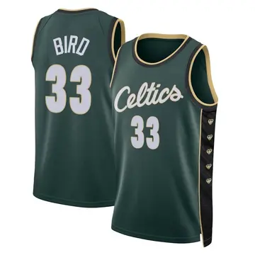 Boston Celtics Larry Bird 2022/23 City Edition Jersey - Youth Swingman Green