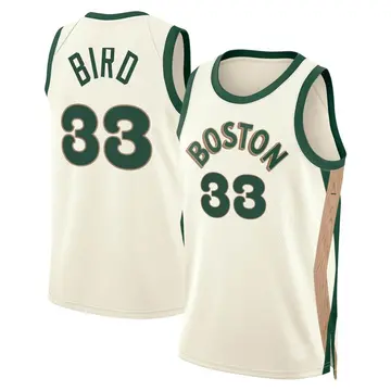 Boston Celtics Larry Bird 2023/24 City Edition Jersey - Youth Swingman White