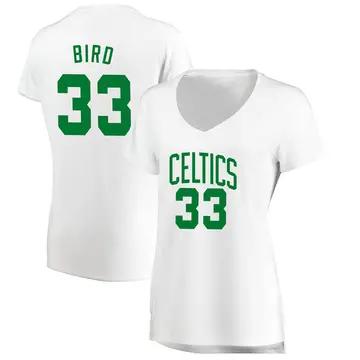 Boston Celtics Larry Bird Association Edition Jersey - Women's Fast Break White