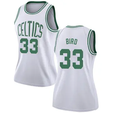 Boston Celtics Larry Bird Jersey - Association Edition - Women's Swingman White