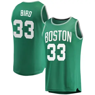 Boston Celtics Larry Bird Jersey - Icon Edition - Men's Fast Break Green