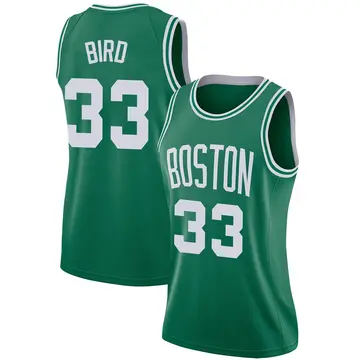 Boston Celtics Larry Bird Jersey - Icon Edition - Women's Swingman Green
