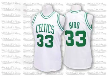 Boston Celtics Larry Bird Throwback Jersey - Men's Swingman White